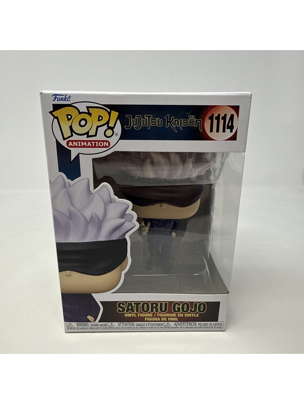 Funko Pop! Animation Jujutsu Kaisen Satoru Gojo Vinyl Figure #1114